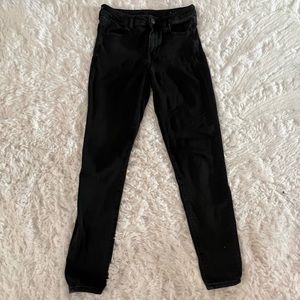 black american eagle next level stretch hi rise jegging